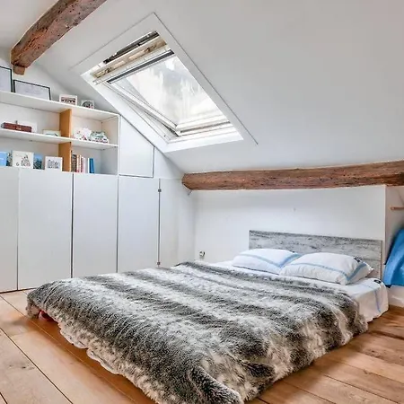 Magnifique Duplex Avec Vue Sur La Tour Eiffel Parigi